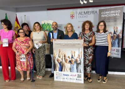 El Ayuntamiento de Almería y FAAM presentan el Congreso Nacional, Edadismo-Personas mayores: un valor para la sociedad, que tendrá lugar los días 2 y 3 de octubre en el Espacio Alma