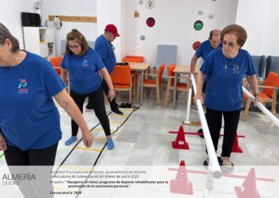 FAAM fomenta la rehabilitación física de personas con discapacidad socios de sus entidades miembro