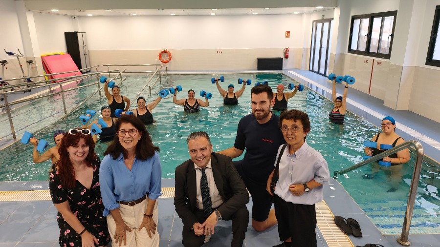 FAAM impulsa la rehabilitación en el agua para personas con discapacidad gracias al apoyo de Fundación Kutxabank