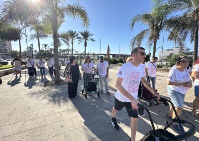 AEMA camina en Almería para concienciar sobre la realidad de la Esclerosis Múltiple y apoyar a los afectados recién diagnosticados